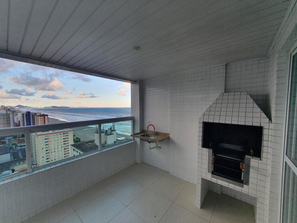 Lindo Apartamento Pe Na Areia Praia Grande  Ngoại thất bức ảnh