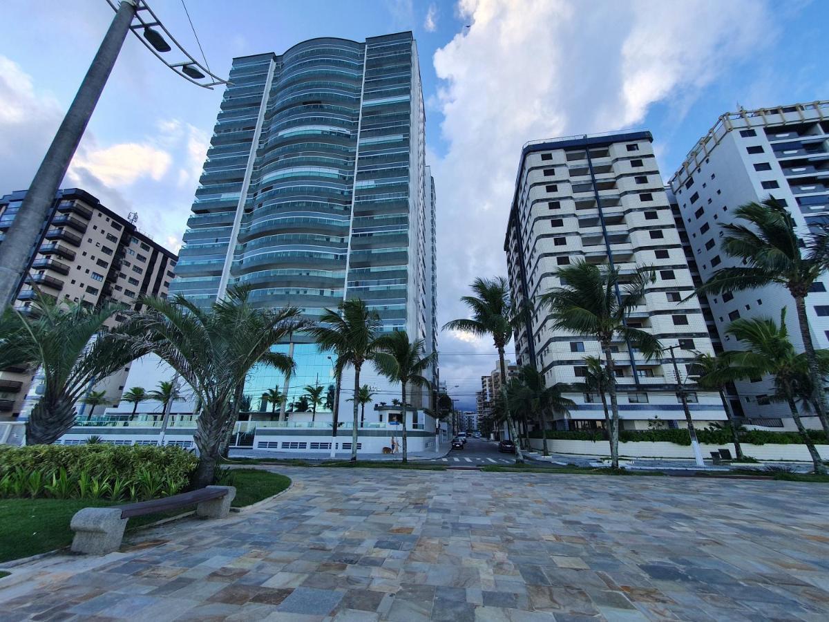 Lindo Apartamento Pe Na Areia Praia Grande  Ngoại thất bức ảnh