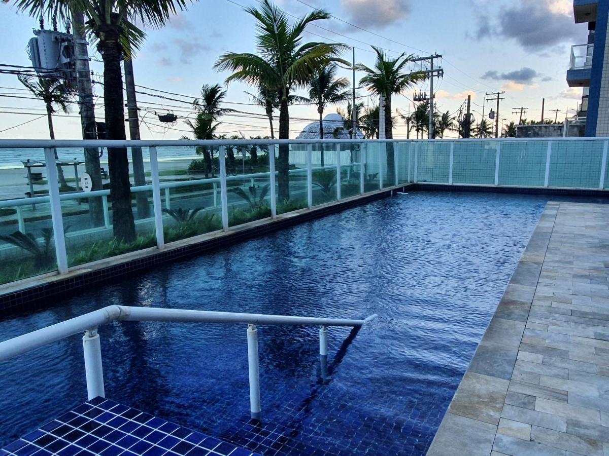 Lindo Apartamento Pe Na Areia Praia Grande  Ngoại thất bức ảnh